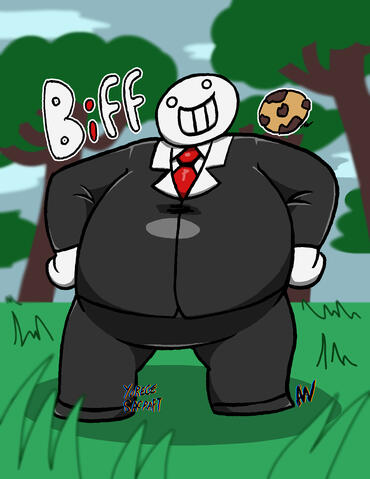 BiFF tHe BiFFeR in forest! - Bluesky