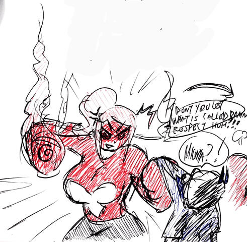 Angry Mignya!! panel 1 - Bluesky