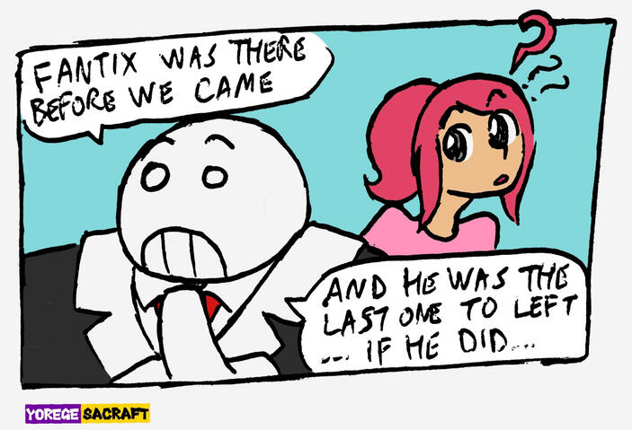 Mignya is asking BiFF about his childhood Panel 2 - Bluesky